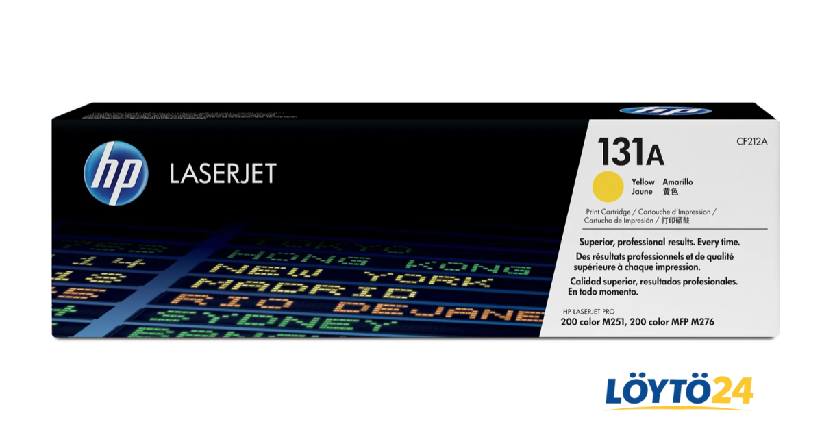 HP 131A – keltainen laserkasetti – alkuperäinen – CF212A